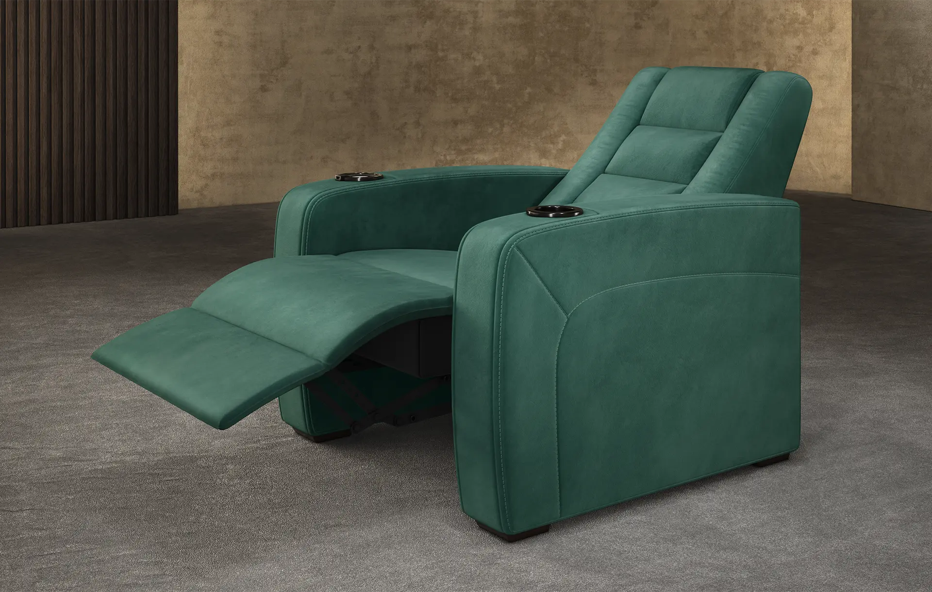 Ultimate Comfort Chelsea Cinema seat designed for premium movie experience and ergonomic support