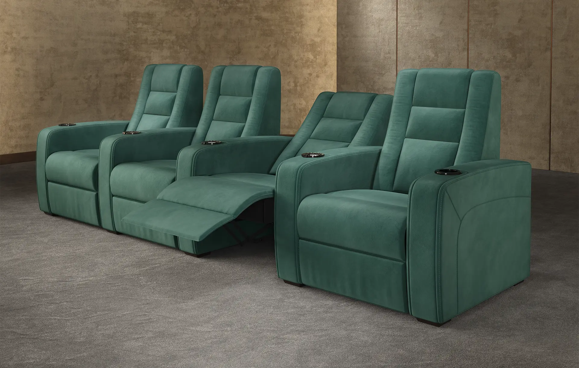 Ultimate Comfort Chelsea Cinema seat designed for premium movie experience and ergonomic support