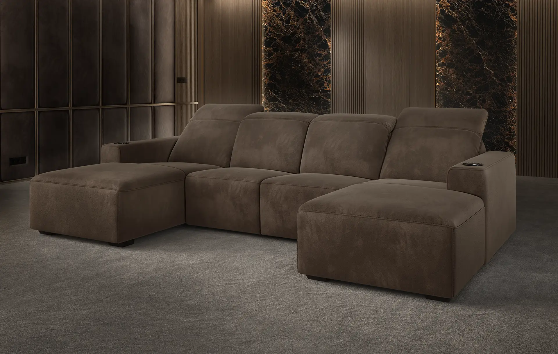 Kensington Luxury Reclining Cinema Seating