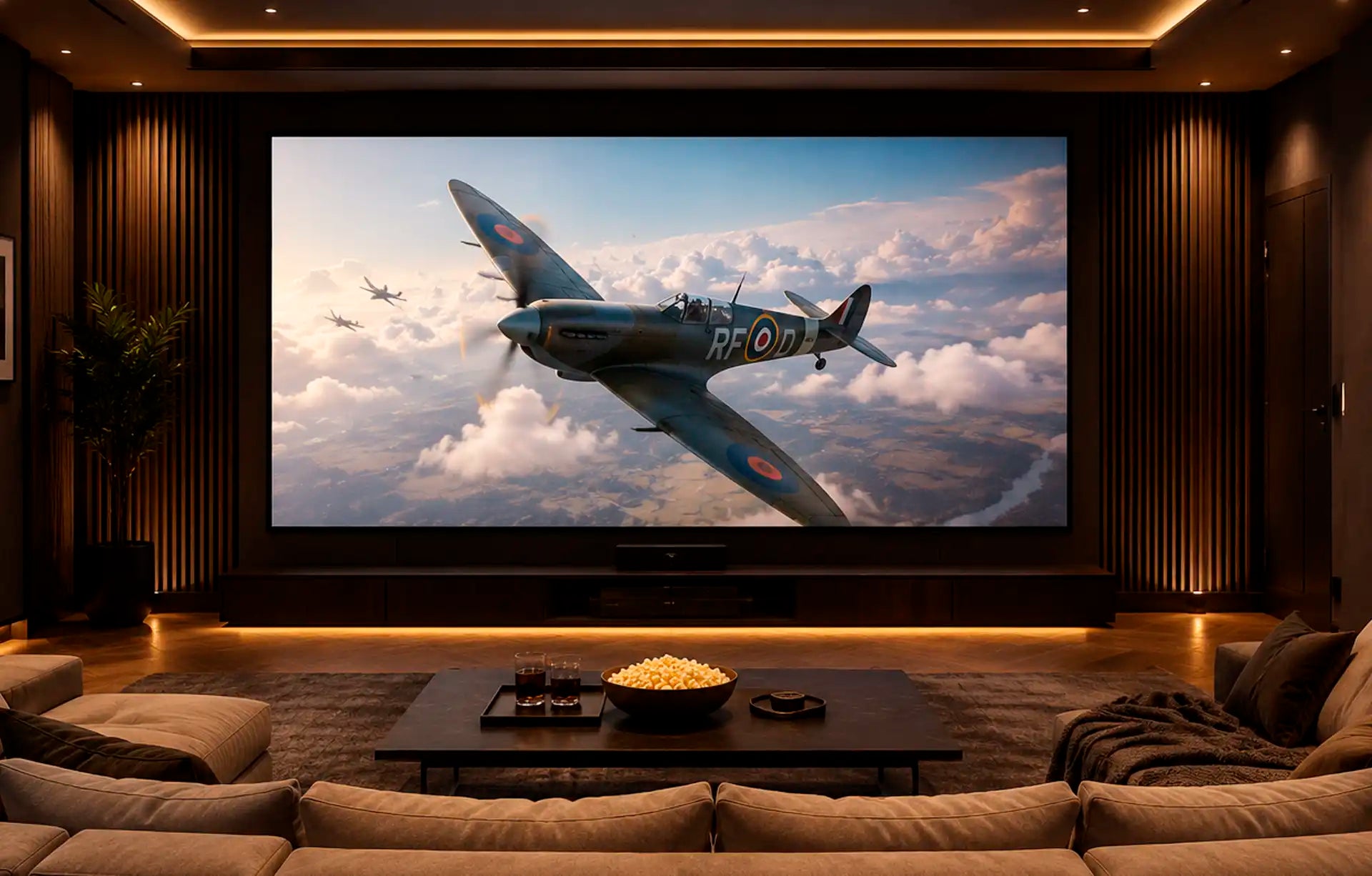 How Large Should a Home Cinema Screen Be?
