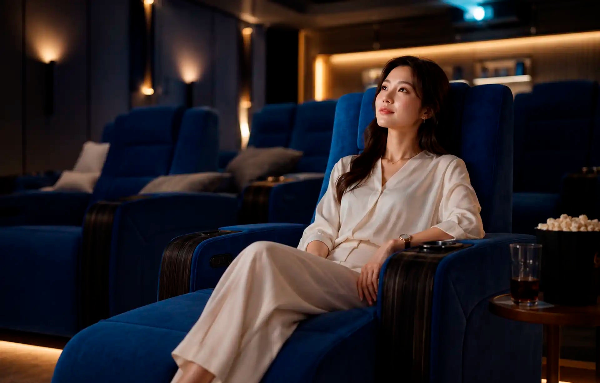Chelsea Contemporary Reclining Cinema Seating