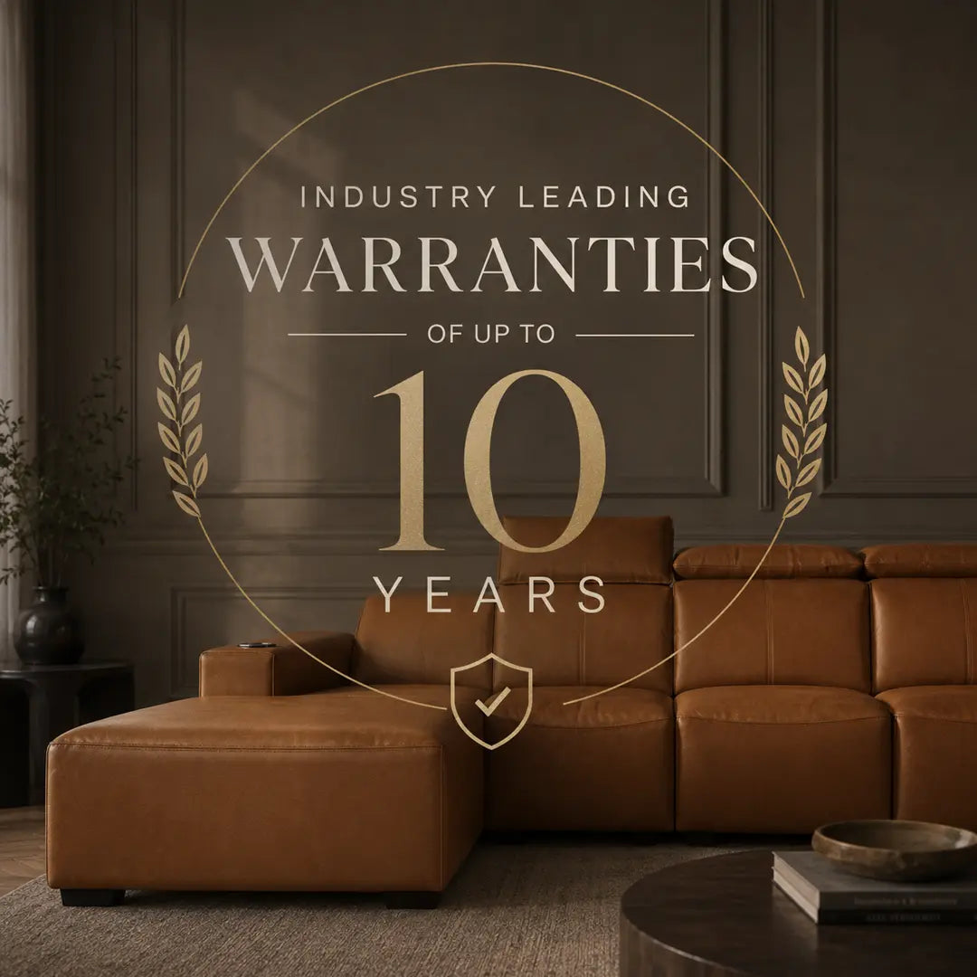 Cinema Deco luxury cinema seating with industry-leading warranties of up to 10 years