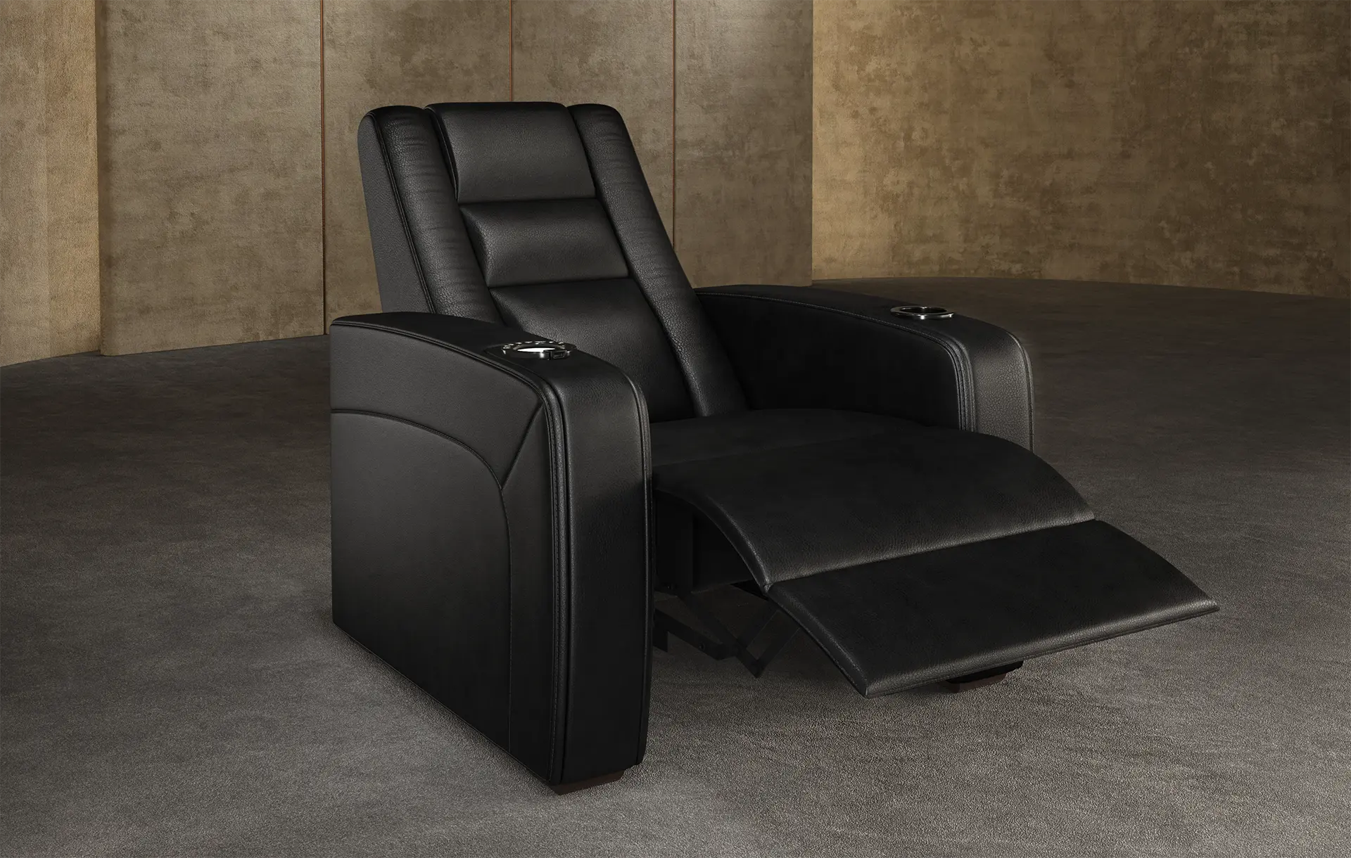 Ultimate Comfort Chelsea Cinema seat designed for premium movie experience and ergonomic support