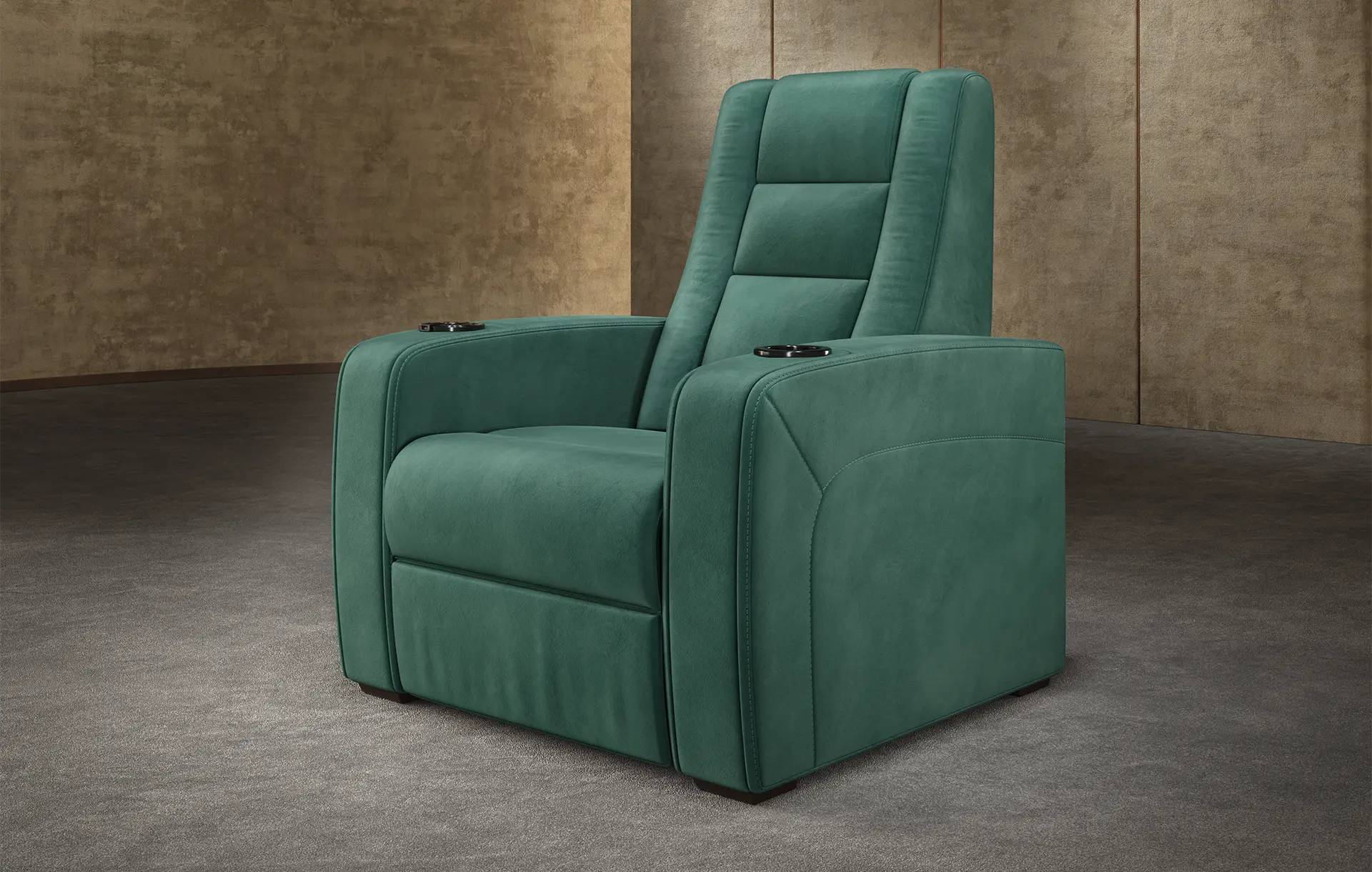 Ultimate Comfort Chelsea Cinema seat designed for premium movie experience and ergonomic support