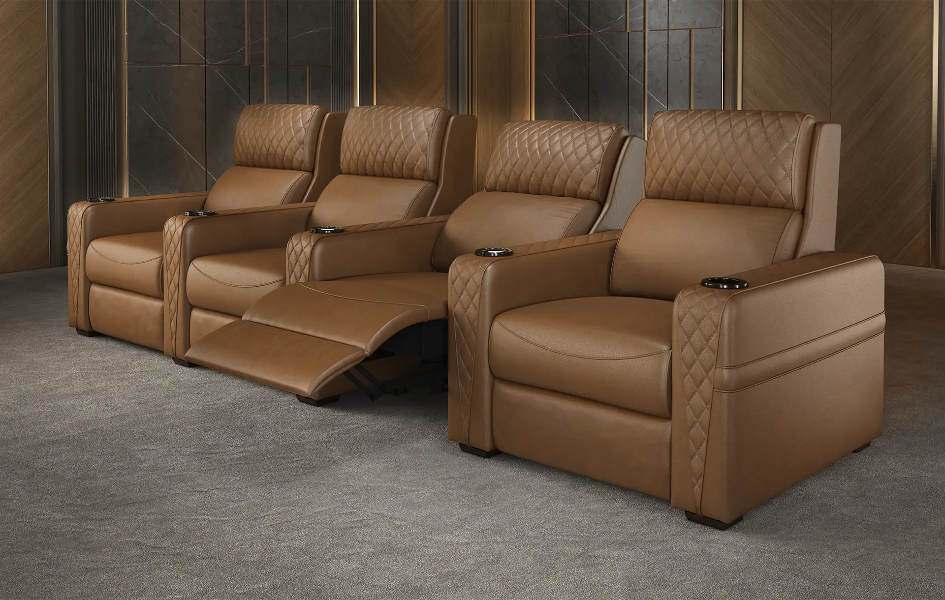 Hampstead Luxury Reclining Cinema Seating
