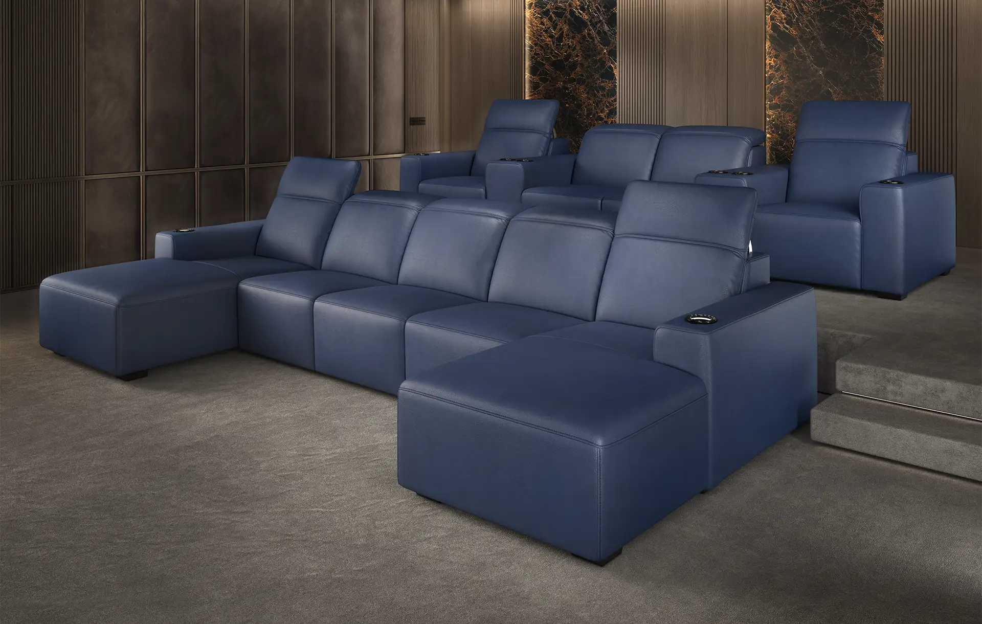 Kensington Luxury Reclining Cinema Seating
