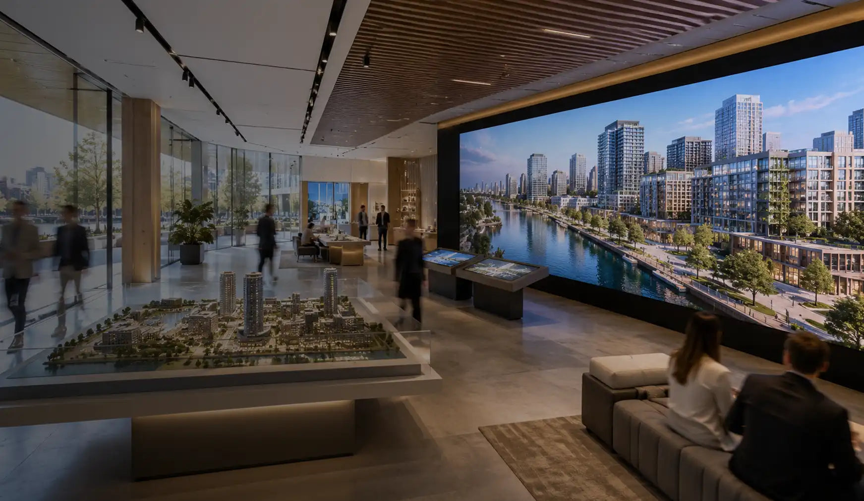 Experience Centre MicroLED Displays