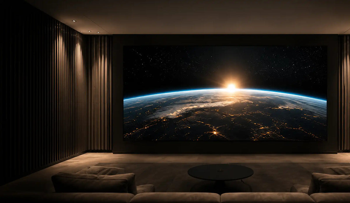 MicroLED vs Projection for Home Cinema