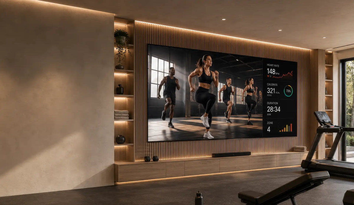 Home Gym MicroLED Displays