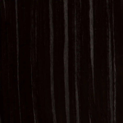Grey wood finish swatch with dark grain and vertical grey streaks